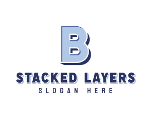 Layered - Generic Business Letter B logo design
