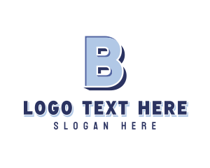 Generic Business Letter B Logo