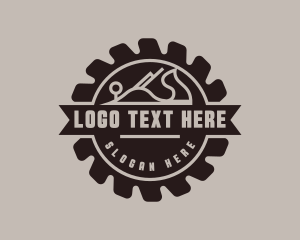 Hand Planer - Handyman Carpentry Tool logo design