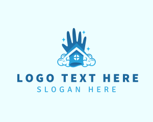 Hygiene - Hand House Sanitation logo design