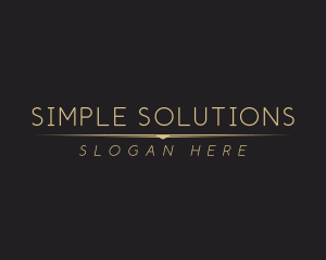 Simple Elegant Business logo design