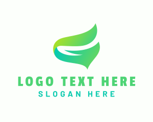 Lettermark - Green Sustainability Letter G logo design