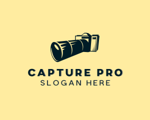 Cinematographer Dslr Camera logo design