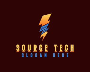 Source - Lightning Energy Panel logo design