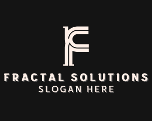 Professional Industry Letter F logo design