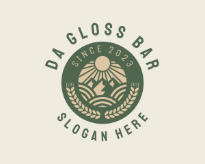 Organic Beer Distillery  logo design