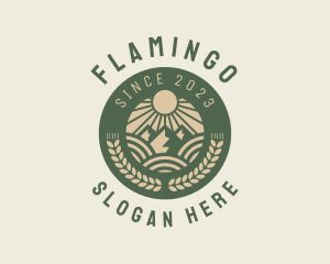 Organic Beer Distillery  logo design