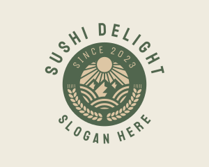 Organic Beer Distillery  logo design