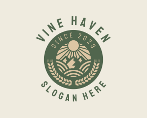 Organic Beer Distillery  logo design