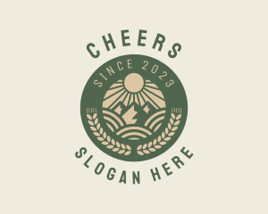 Mountain - Organic Beer Distillery logo design