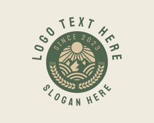 Lager - Organic Beer Distillery logo design