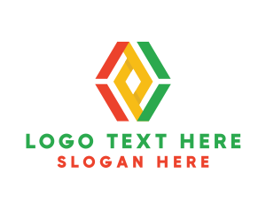 Jewelry Shop - Geometric Reggae Business logo design