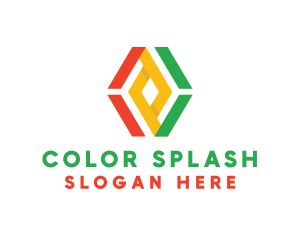 Geometric Reggae Business logo design