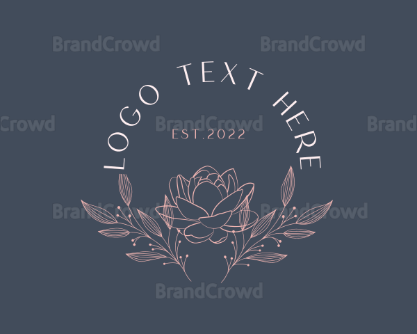 Floral Ornament Boutique Logo