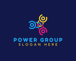 Group - Community Chain People logo design