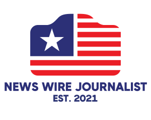 Journalist - Star Stripes Camera logo design