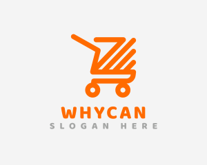 Shopping Cart Arrow Logo