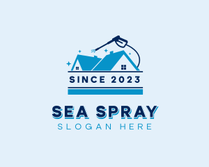 Housekeeping Pressure Washer logo design