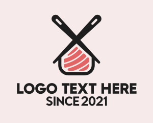 Food Stall - Sushi Bar House logo design