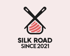 Sushi Bar House  logo design