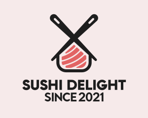 Sushi - Sushi Bar House logo design