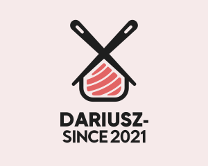 Korean - Sushi Bar House logo design