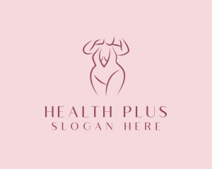 Bikini Lingerie Plus Size logo design