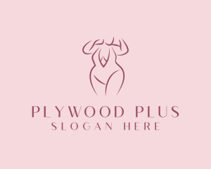 Bikini Lingerie Plus Size logo design