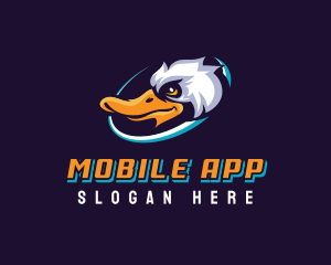 League - Duck Gaming Mascot logo design