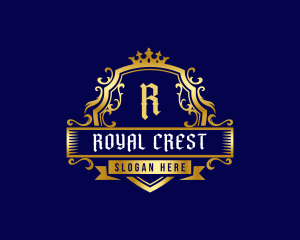 Royal Shield Crest logo design