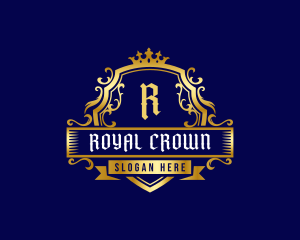 Royal Shield Crest logo design