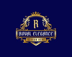 Royal Shield Crest logo design