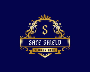 Royal Shield Crest logo design