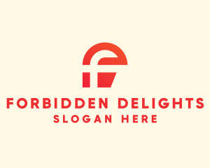 Digital Modern Letter F logo design