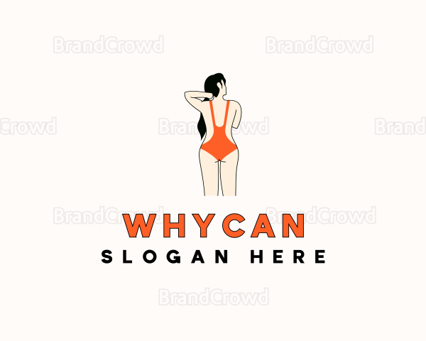 Woman Swimsuit Boutique Logo
