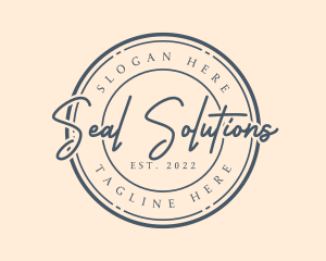 Seal - Fancy Business Style logo design