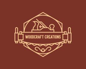 Timberwork - Woodworker Crafting Saw Badge logo design