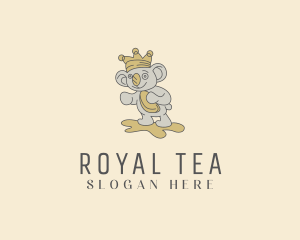 Royal Koala King logo design