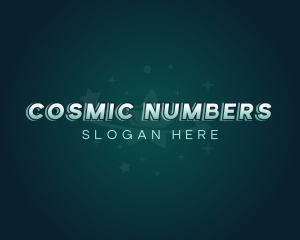 Cosmic Star Galaxy logo design