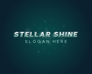 Cosmic Star Galaxy logo design