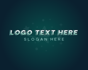 Outerspace - Cosmic Star Galaxy logo design