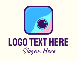 Video Recorder - Candy Camera Application logo design