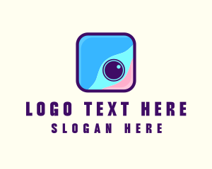 Candy Camera Application logo design