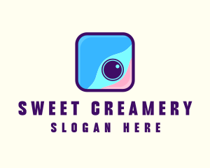 Candy Camera Application logo design