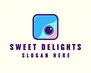 Candy Camera Application logo design