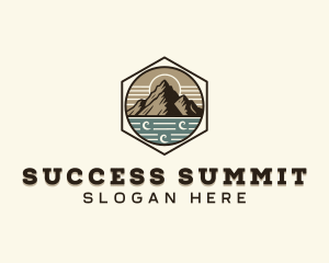 Lake Mountain Summit logo design