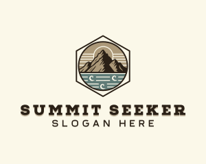 Lake Mountain Summit logo design