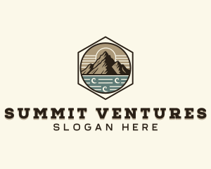 Lake Mountain Summit logo design