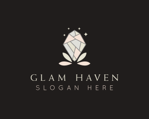 Glam - Aesthetic Glam Jewelry logo design