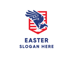 Pilot - American Eagle Wings logo design